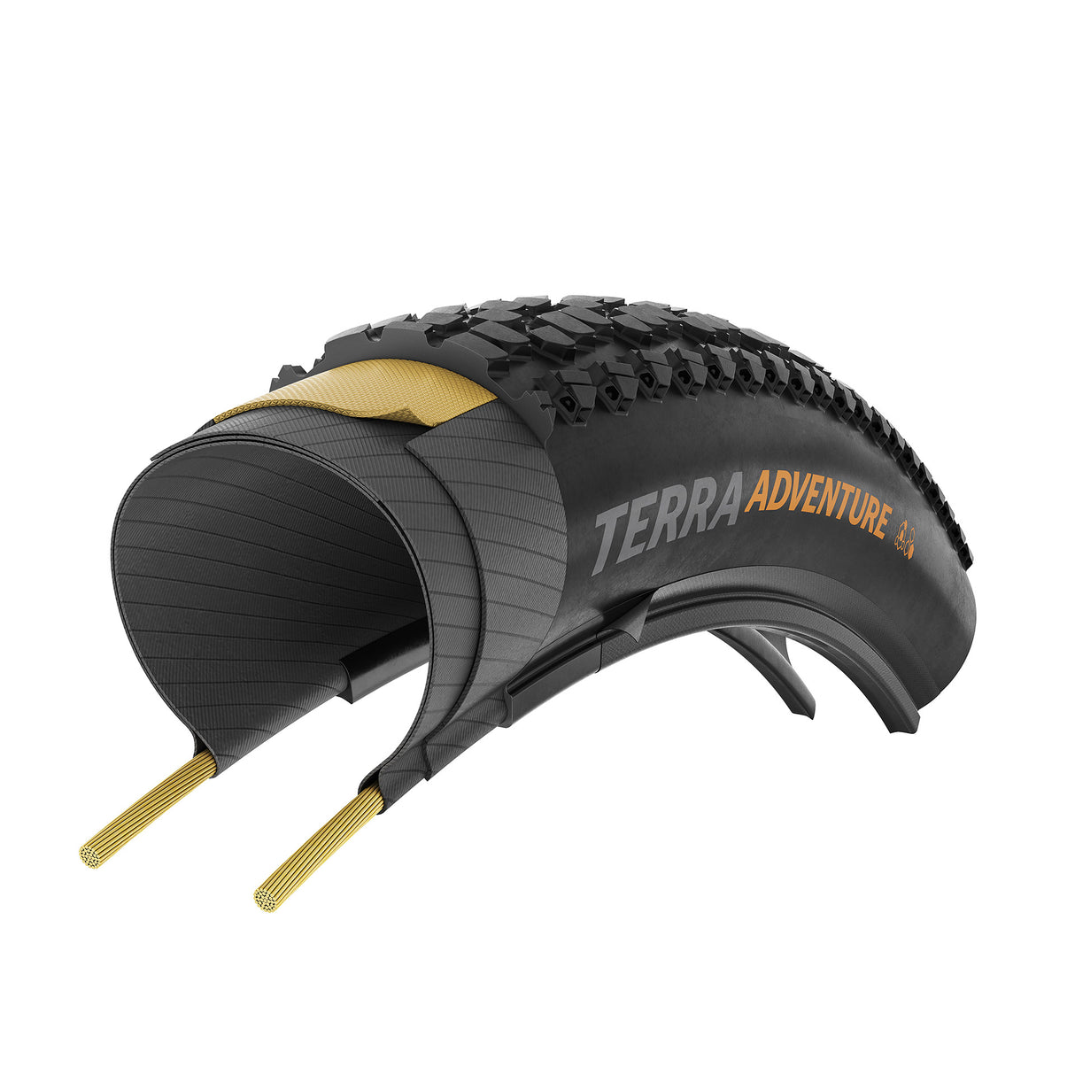 Continental Faltreifen Terra Adventure 50-622 tr schwarz