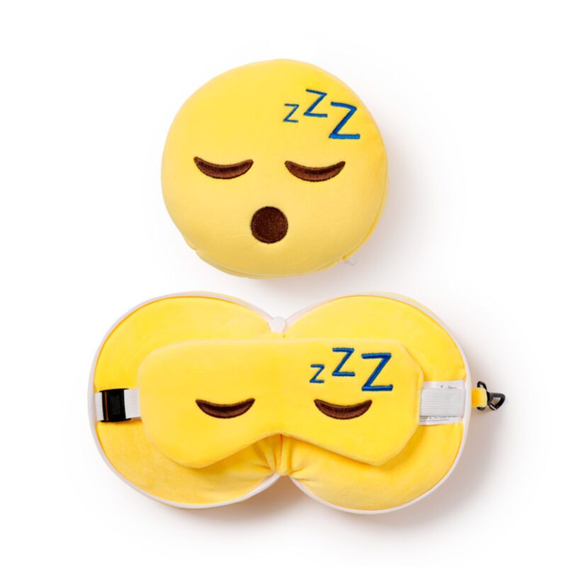 Relaxeazzz Snoozie die Schlafkopf-um-Reisekissen-Schlafmaske