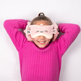 Relaxeazzz adoramals Puff the Kugelfisch runde Reisekissen-Schlafmaske