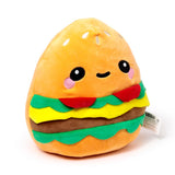 Plüsch-Squidglys-Feinschmecker-Mals, Hammy, der Burger