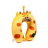 Relaxeazzz Raffi die Giraffe Adoramals Plüsch-Nackenkissen aus Memory-Schaum