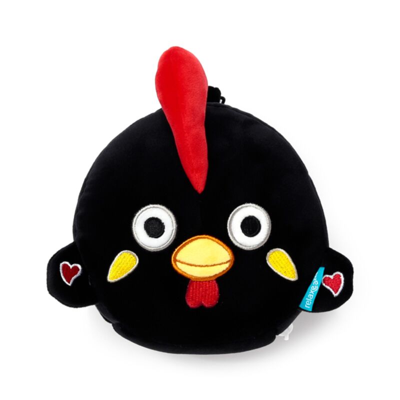 Relaxeazzz Galo de Barcelos Reisekissen-Schlafmaske