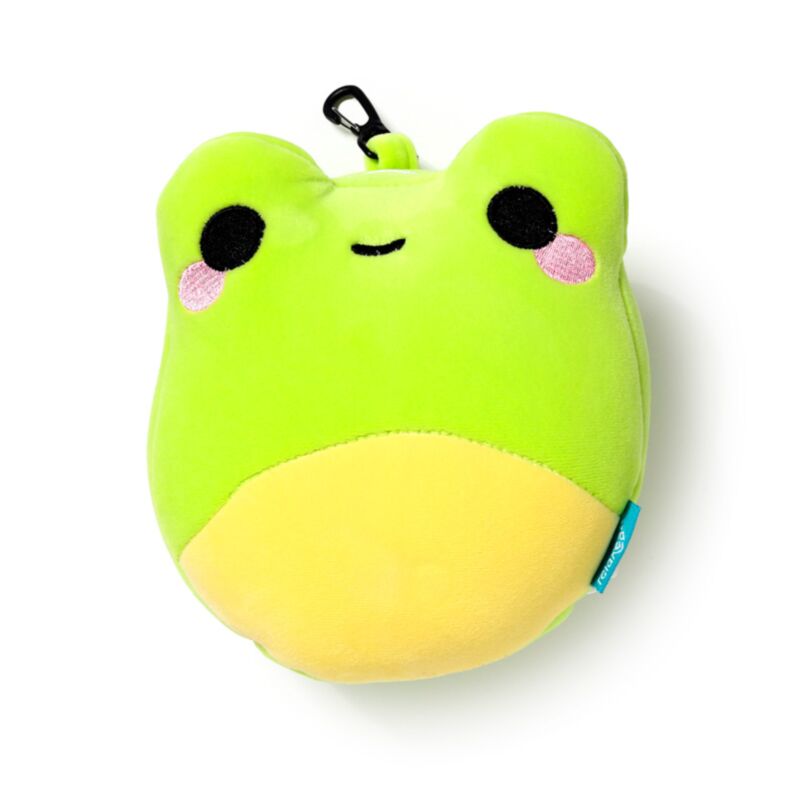 Relaxeazzz Silas der Frosch Adoramals Reisekissen-Schlafmaske