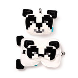 Relaxeazzz Minecraft Panda runde Reisekissen-Schlafmaske