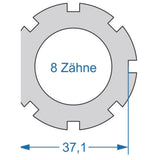 Cycplus Zyklenwerkzeug Power.Tool 2-seitig T8 37,1 T12 24,0