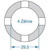 Cycplus Zyklenwerkzeug Power.Tool 2-seitig T4 29,5 T4 19,0