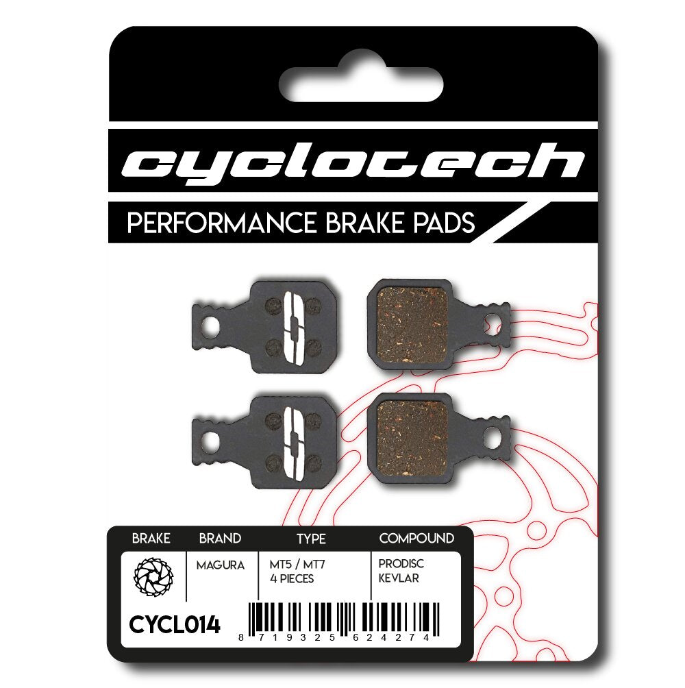 Cyclo tech schijfremblok prodisc kevlar magura mt5 mt7