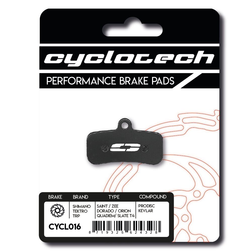 Cyclo tech schijfremblok prodisc kevlar shimano saint
