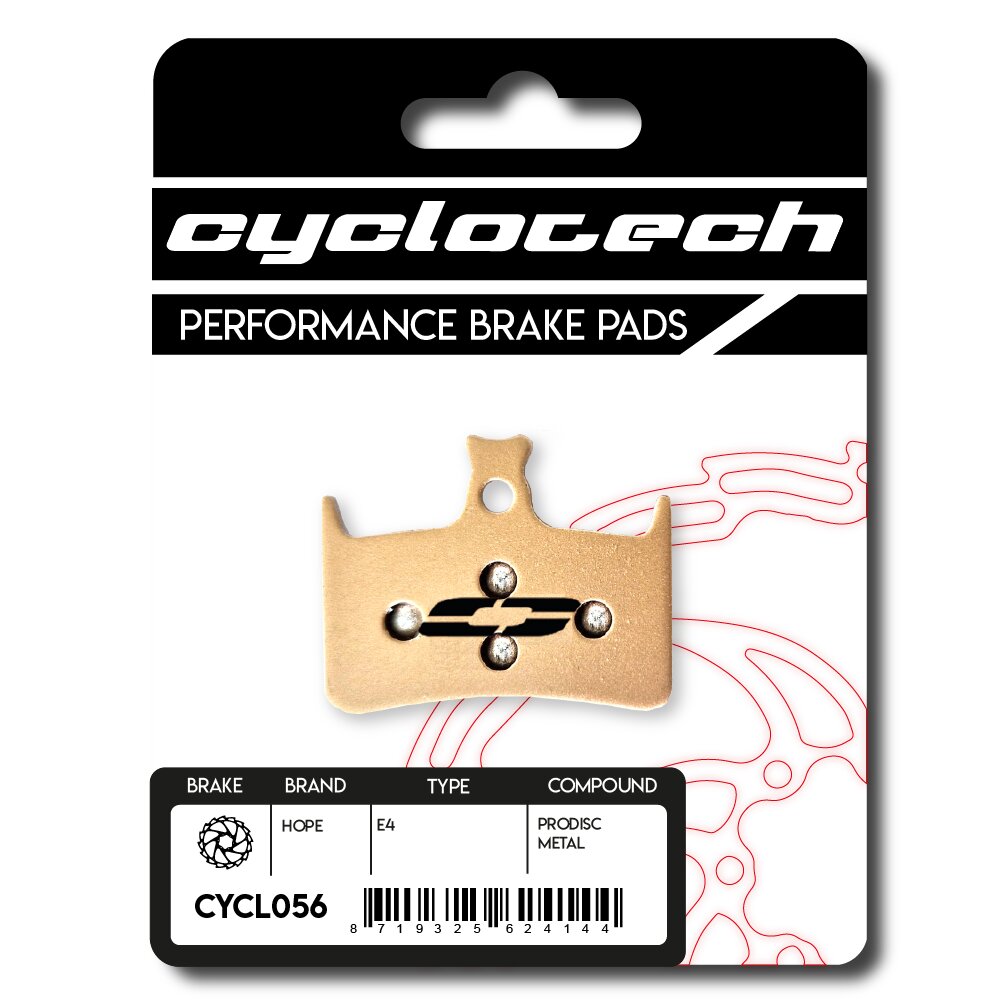 Cyclo tech schijfremblok prodisc metal hope e4
