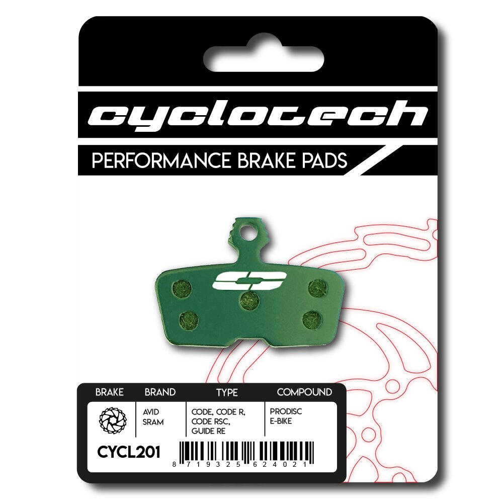 Cyclo tech schijfremblok prodisc e-bike sram code