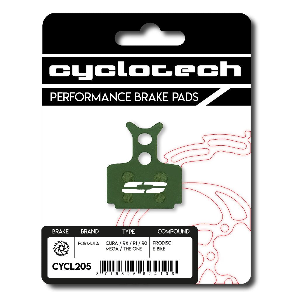 Cyclo tech schijfremblok prodisc e-bike formula cura