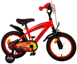 Bicycle per bambini Disney Cars - Boys - 14 pollici - Rosso