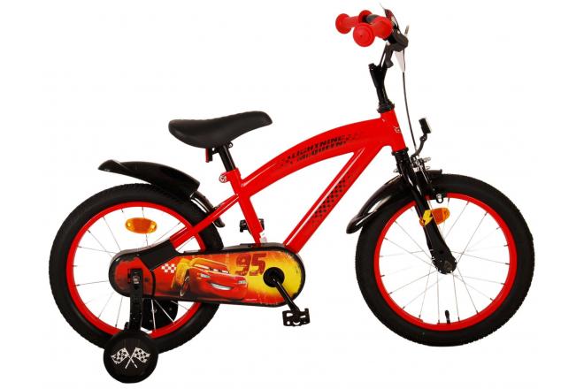 Vélo pour enfants Disney Cars - Boys - 16 pouces - rouge