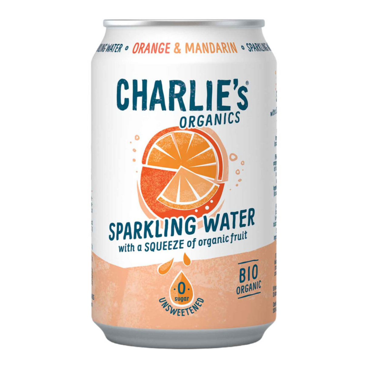 Charlie's organic orange mandarin bio (12x33cl)