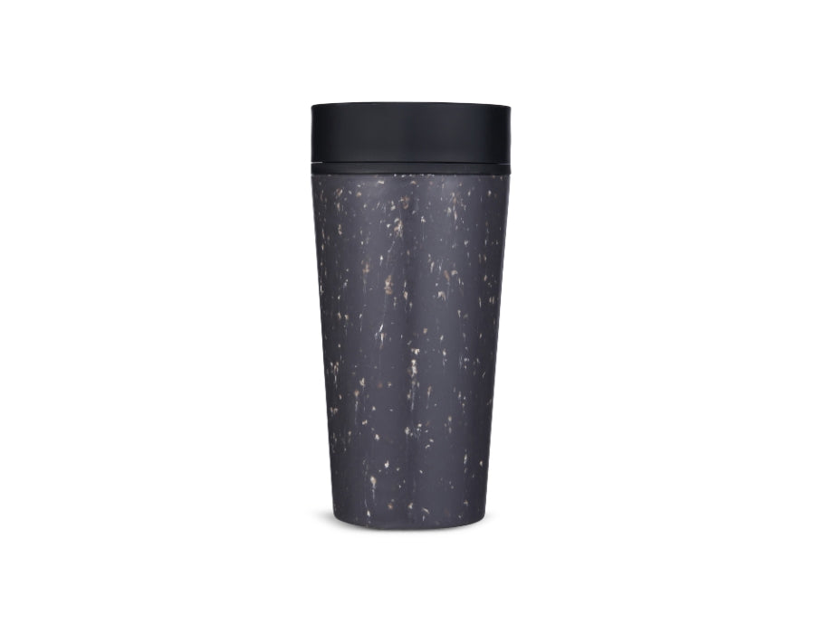 Circular Co. Kaffeetasse - runde Tasse - schwarz - 340 ml