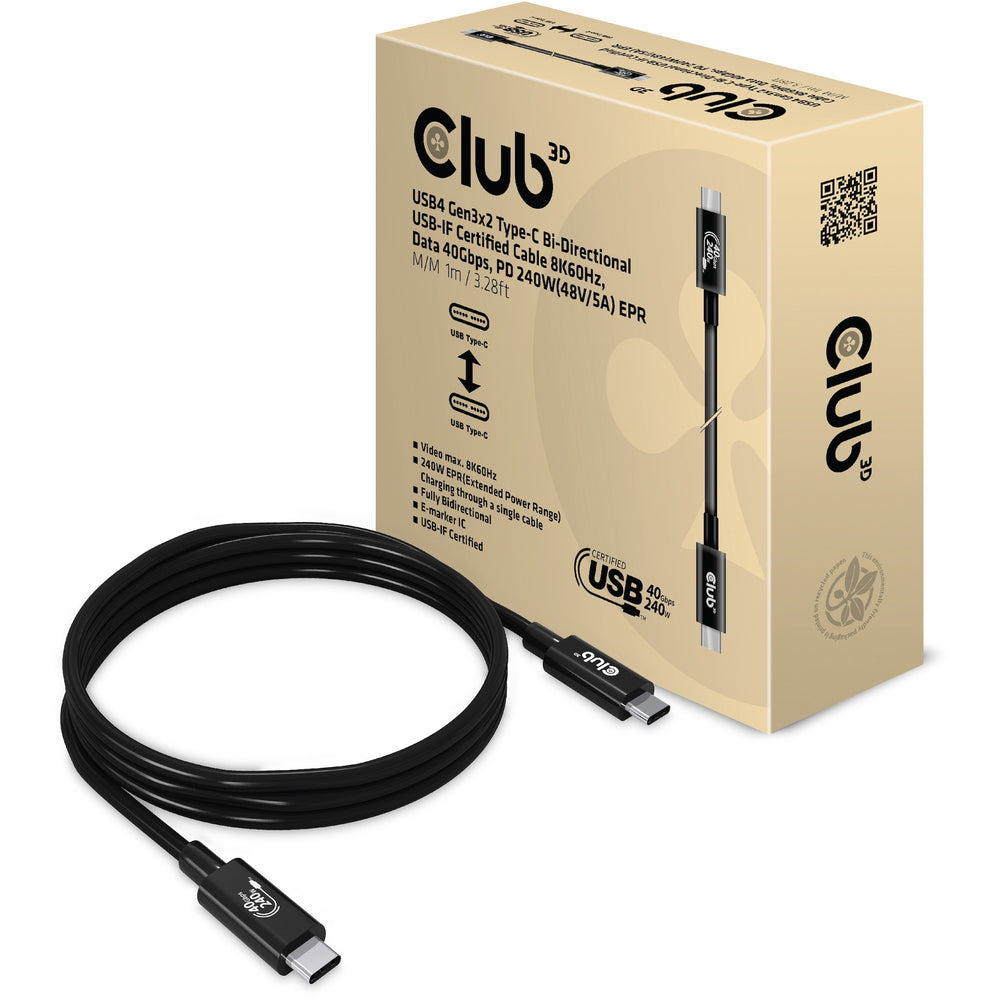 Club 3D USB4-C Gen2x2 bidirektional