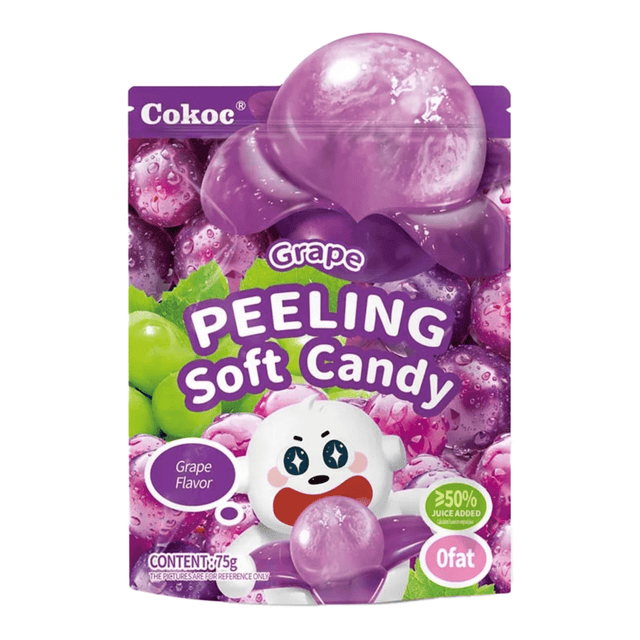 Cokoc Peeling Soft Candy Grape (50x 75gr)