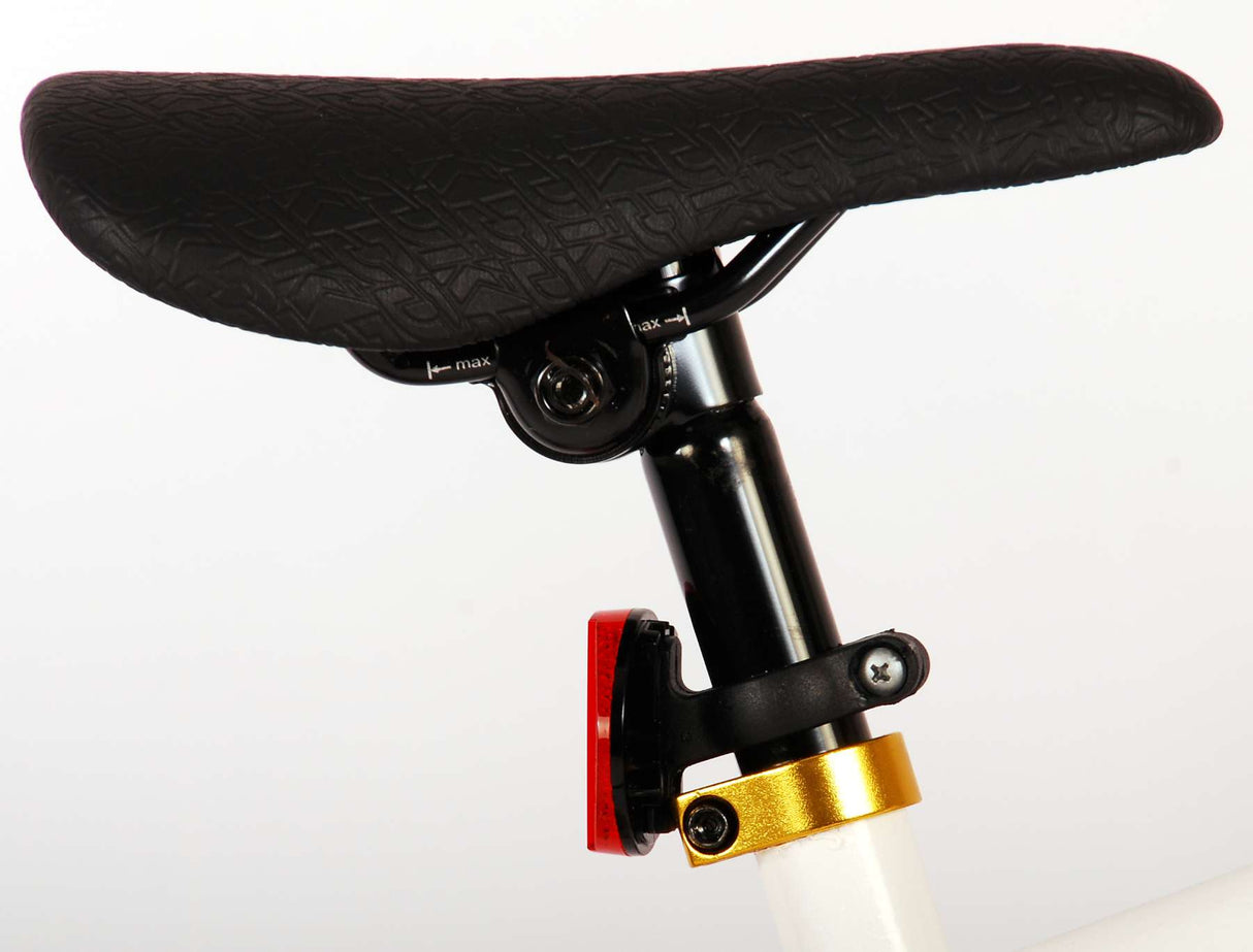 Volare Cool Rider Kinderfiets - Jungen - 18 Zoll - Weiß - 95% versammelte - Prime Collection
