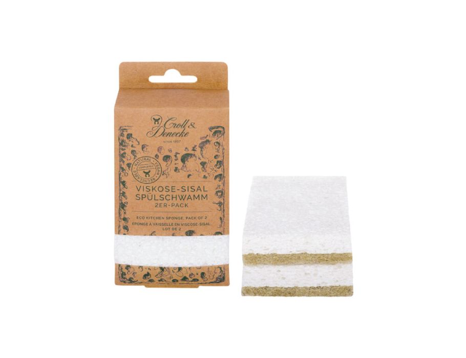 Croll Denecke Scuring Sponge Eco - 2 -Set von 2