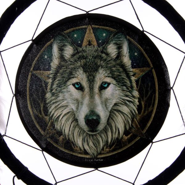 Lisa Parker Traumfänger – Wolfskopf 33 cm