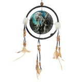 Lisa Parker Spirit Wolf Traumfänger 16 cm