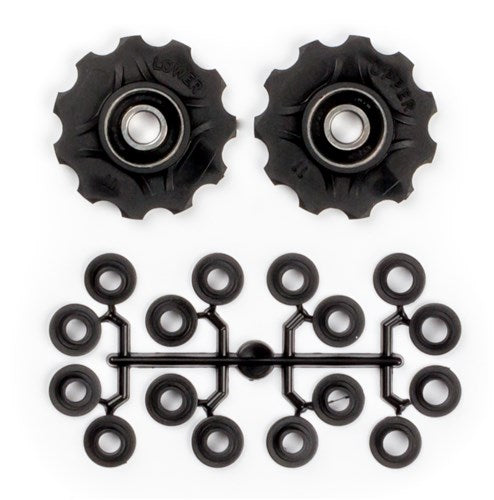 Umwerferräder 11 Zähne 7-11 V schwarze 2 Teile