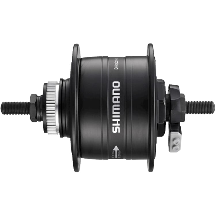 Shimano Dynamonaaf 6V 3W Centerlock Black