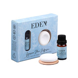 Eden Meersalz-Salbei-Gipsstein-Diffusor und Duftöl-Set