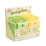 Frühlingshafter Frühlings-Ostereier-Sonnenfänger zum Selbermalen