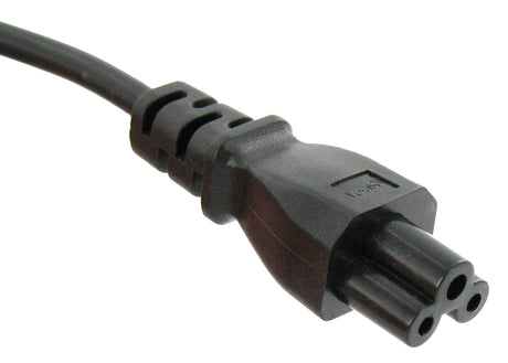 Netzkabel Schuko-C5 Mickey Mouse schwarz 1,5 m
