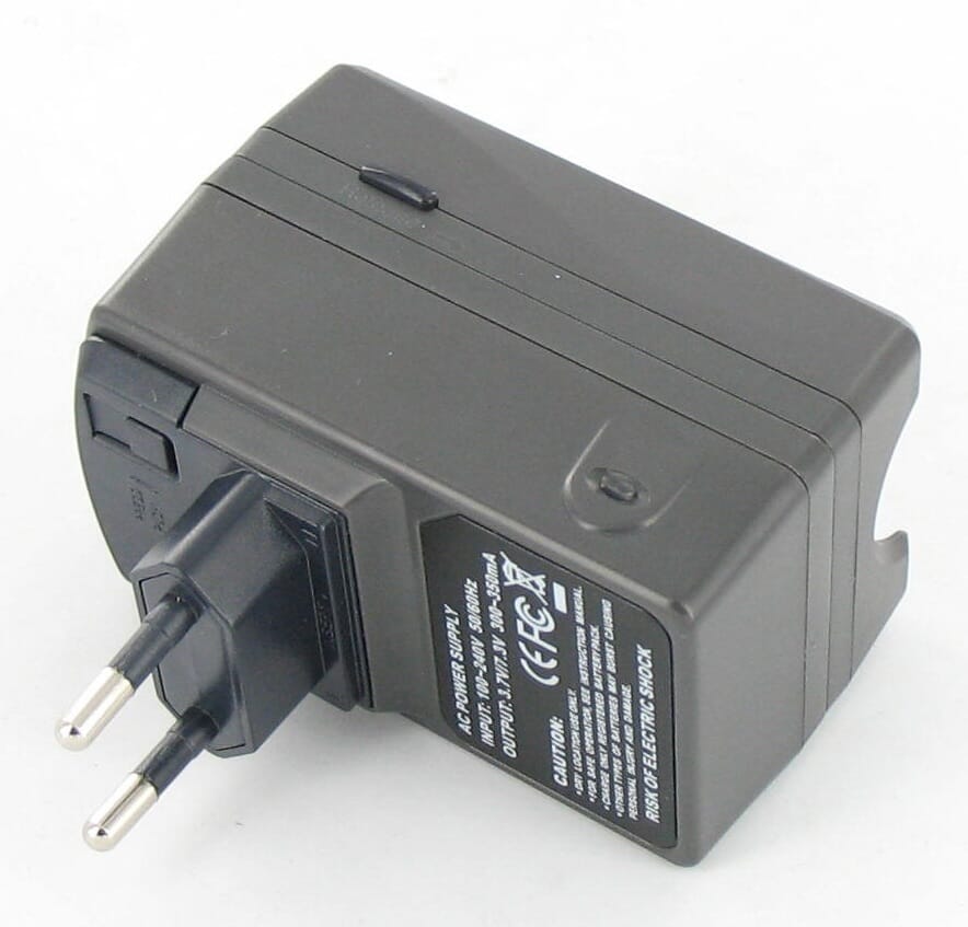 Yanec Batterieladegerät-Set für CR123, CR2