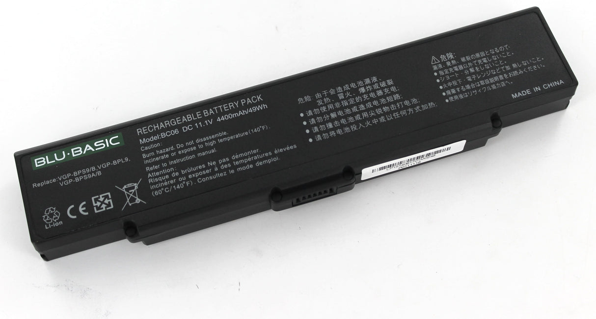 Laptop -Akku 4400mah schwarz