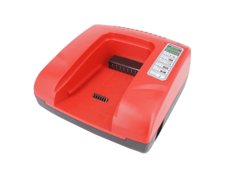 Werkzeugakku-Ladegerät Basisstation 20-36 V 2,1 A – rot