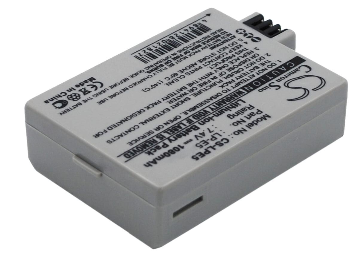 Blu-Basic Digitalkamera-Akku 7,4 V 1080 mAh Li-Ion für Canon