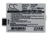 Blu-Basic Digitalkamera-Akku 7,4 V 1080 mAh Li-Ion für Canon