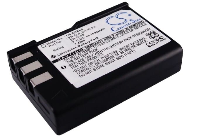 Blu-Basic Digitalkamera-Akku 7,4 V 1000 mAh Li-Ion für Nikon