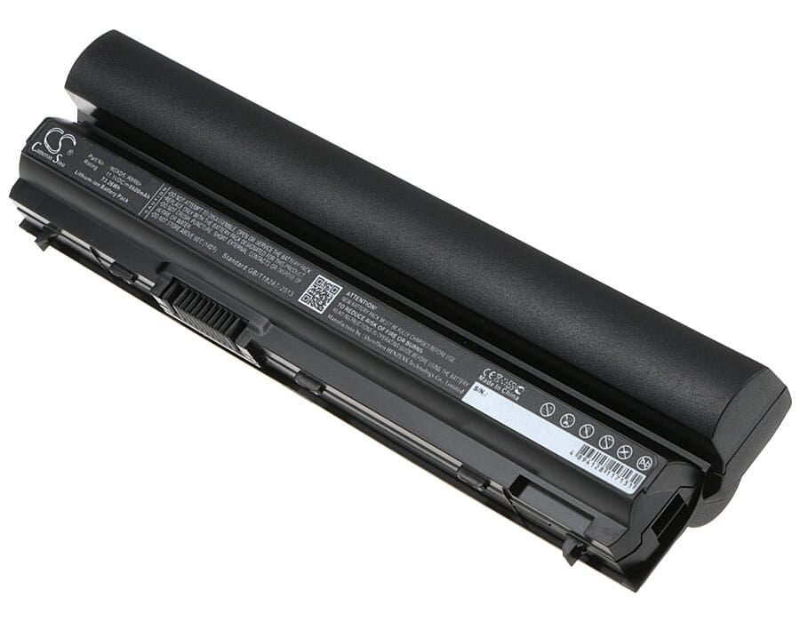 Replacement laptop accu extended 6600mah