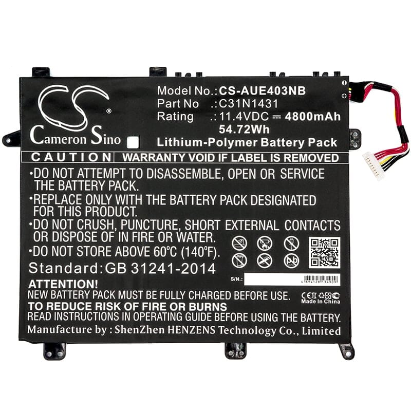 Ersatz -Laptop -Akku 4800mah