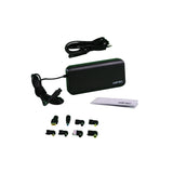 Universal Yanec Universal Laptop AC -Adapter 90W mit 8 Tipps - Schwarz