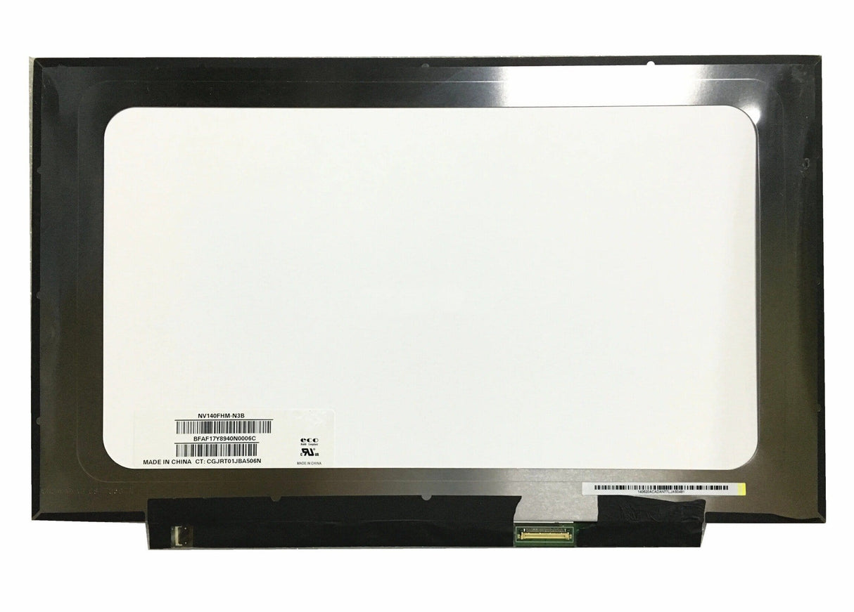 OEM 14,0 tommers LCD -skjerm 1920x1080 glans 30pin EDP, IPS