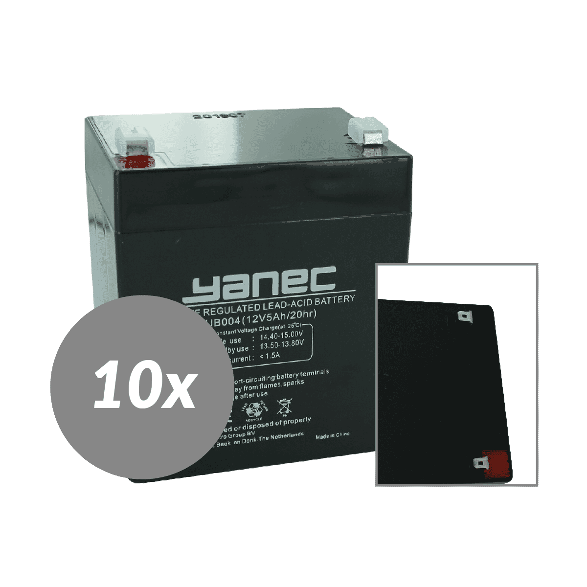 Yanec USV-Batterie-Ersatzset RBC118J (ohne Kabel)