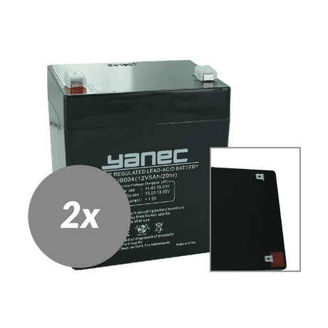 Yanec USV-Batterie-Ersatzset RBC20 (ohne Kabel)