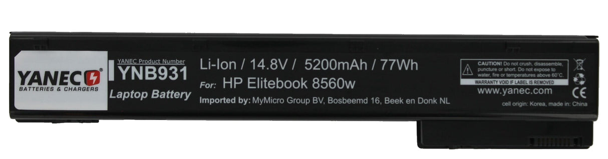 Yanec Laptop -Batterie 5200mah
