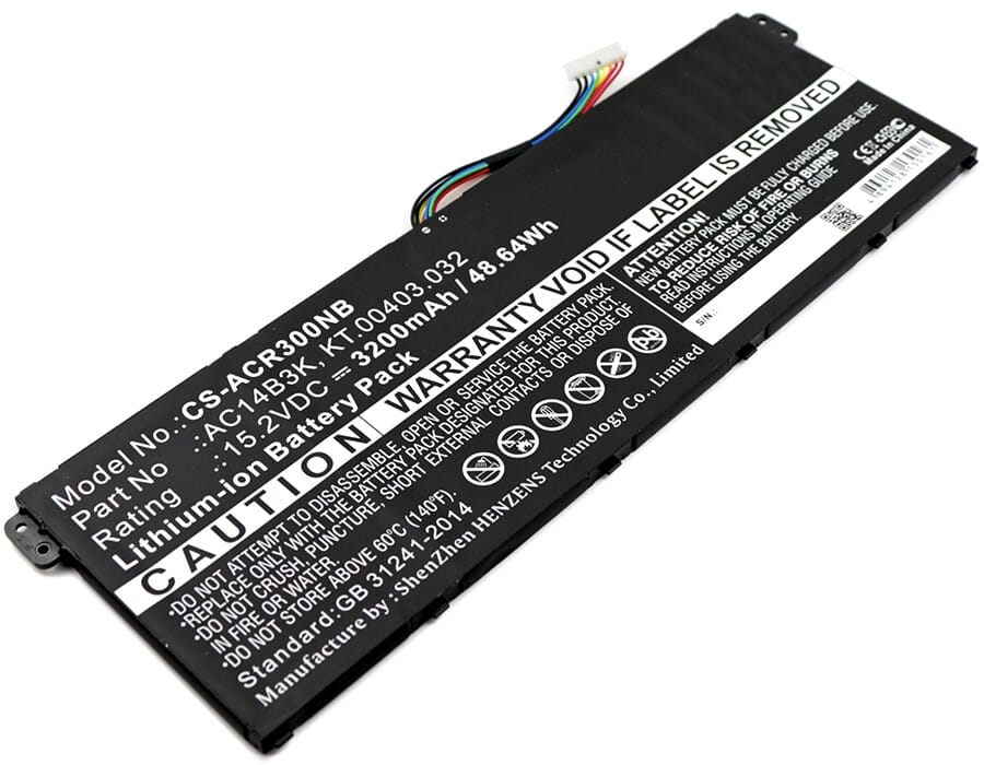 Ersatz -Laptop -Akku 3200mah