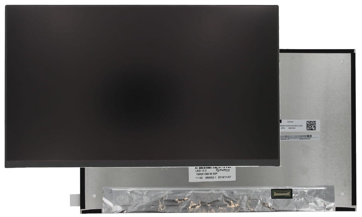 OEM 13,3 tommers LCD -skjerm 1920x1080 MAT 30PIN EDP, IPS, 17mm