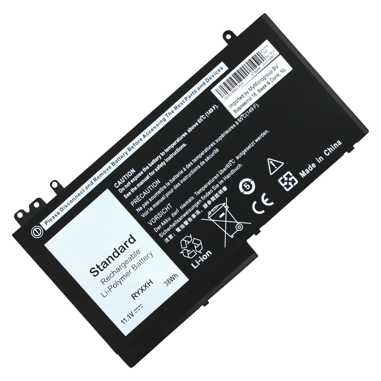 Ersatz -Laptop -Akku 2900mah