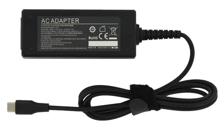 Ersatzlaptop USB-C-Adapter 45W Schwarz