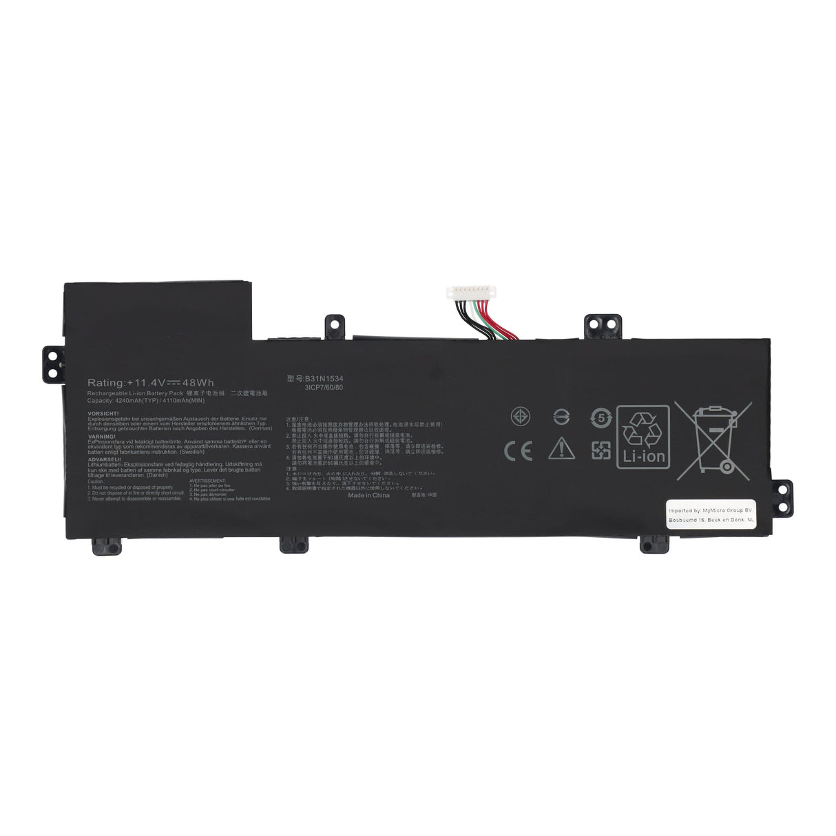 Ersatzteile Laptop-Akku 3950 mAh
