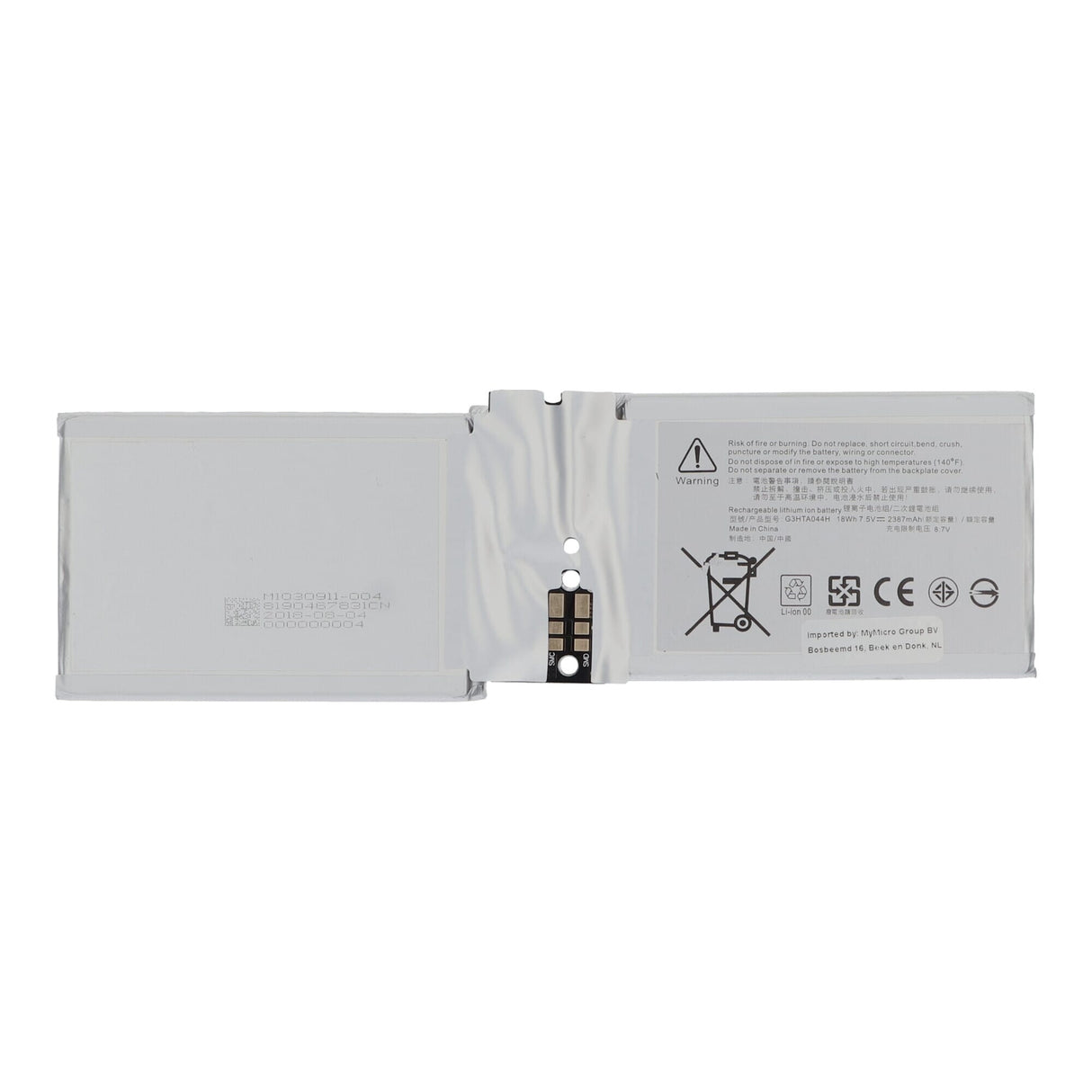 Ersatz -Laptop -Akku 2387 MAH (Tablet)