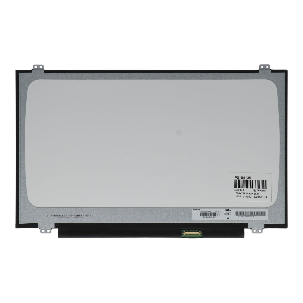 OEM 14,0 tommers LCD -skjerm 1366x768 MAT 30pin EDP